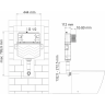 Смывной бачок скрытого монтажа WASSERKRAFT ALLER 10 10TLT.031.ME.WH04